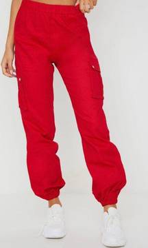 Red Cargo Pants