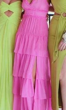 Hot Pink Maxi Dress