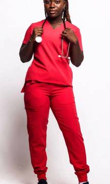 Red Scrubs