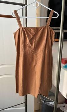 Kendall & Kylie Tan Dress