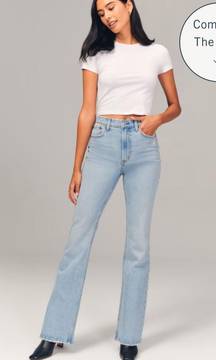 Abercrombie 70s Vintage Flare Ultra High Rise Jeans 