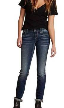 Buckle Black Fit No. 67 Straight Leg Superior Stretch Jeans Distressed Womens 26