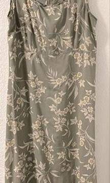 90’s Kathie Lee Floral Print Dress