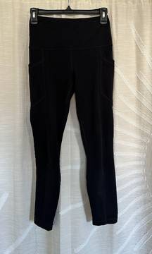 Yogalicous Black Leggings With Pockets