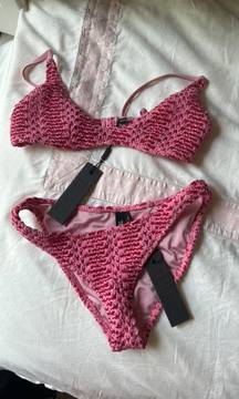 NWT  Cora Alina Pink Bikini