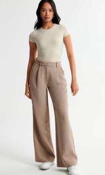 A&F Harper Tailored Premium Crepe Pant 