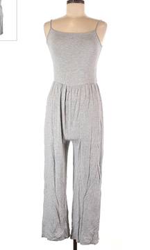 Grey romper spaghetti strapped 