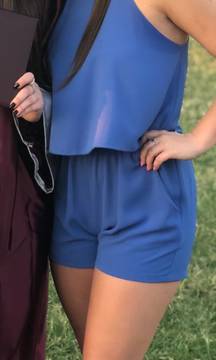 Blue Romper