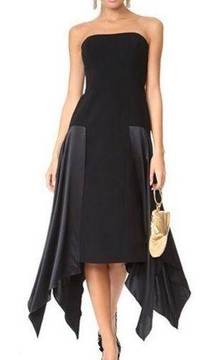 Cinq a sept Elsa Crepe Strapless Dress