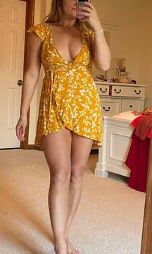 Mini Yellow Dress