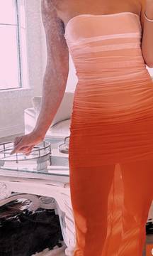 Orange Dress