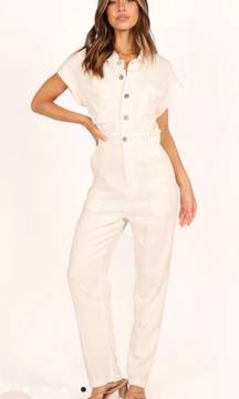 Petal & Pup White Jumpsuit