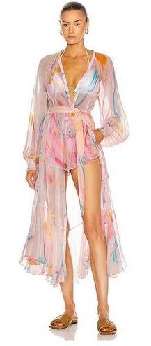 Rococo  Sand Davina Robe Dress - Pink Multi - XS