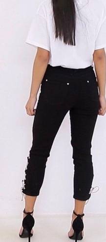 Pretty Little Thing : Cropped High Waisted Jeans