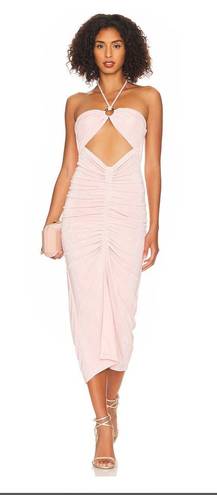 l*space Stina Midi Dress in Rose Quartz |  | Size Large | NWT