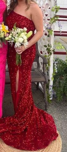 Red Prom Dress Size 8