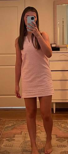 Vineyard Vines Pink Seersucker Dress