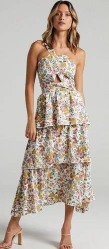 Showpo Floral Midi Dress