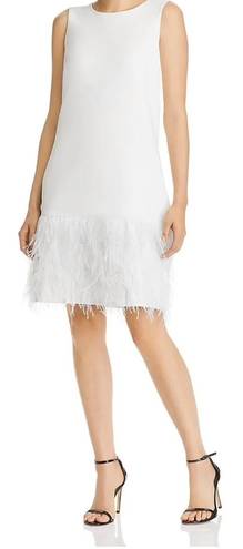 Sam Edelman NWT  White Feather Bottom Dress