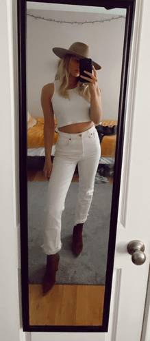 Abercrombie & Fitch White Jeans