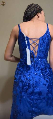 Prom Dress Blue