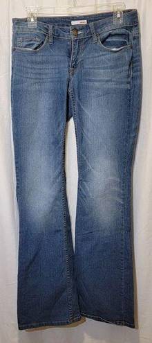 Bongo  Women's Jeans Bootcut Blue Denim Size 7 Stretch Mid Rise