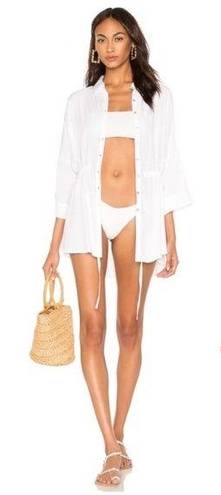 l*space NWT L* Pacifica Tunic Cover-Up in White sz M/L