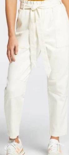 Calia by Carrie BNWT Calia Journey Collection Creme High Rise Pant Ankle Length Slim Fit Size M