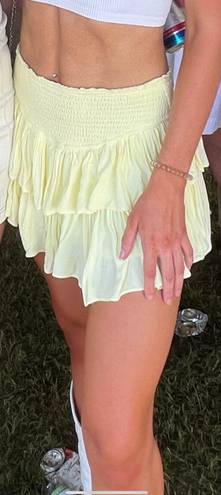 Rock n rags Yellow Skirt