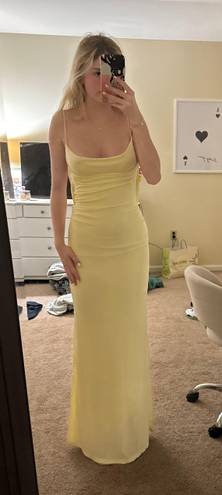 Lucy in the Sky Yellow Maxi Dress