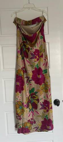 Boutique Strapless Dress Multiple Size L