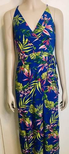 Divided H&M Tropical Floral Maxi Dress