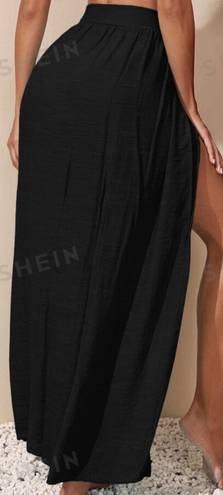 SheIn  Beach Knot Waist Cover Up Skirt