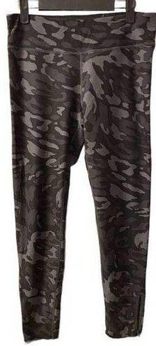 DKNY  SPORT CAMO 7/8 ANKLE ZIP WORKOUT LEGGINGS