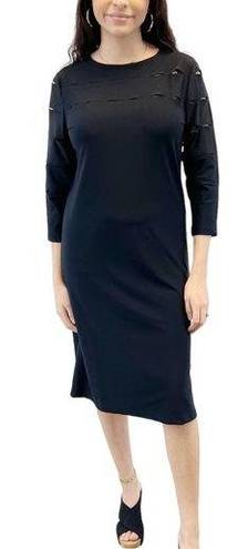 Scarlett NEW Love  Womens S Knit Dress Black Cutout s Grunge Gothic Stretchy