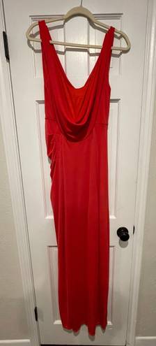 BCBGMAXAZRIA Coral Gown