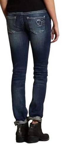 Buckle Black  Fit No. 67 Straight Leg Superior Stretch Jeans Distressed Womens 26