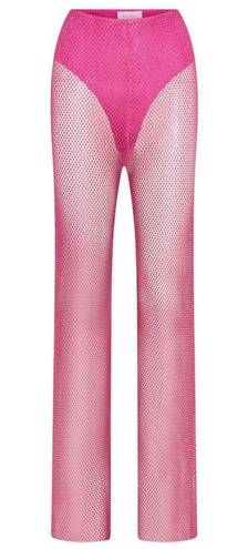 Meshki Pink Mesh Pants