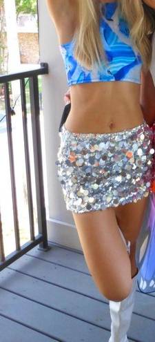 Edikted Sequin Skirt