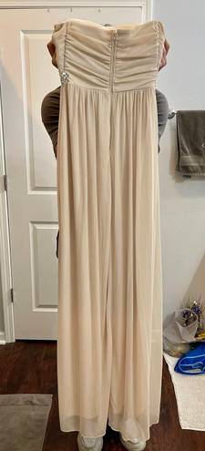 City Triangles Nude/Beige Formal Dress - Size 3