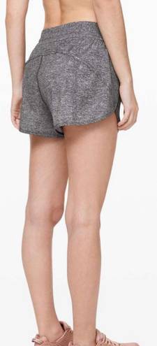 Lululemon | Heathered Gray Tracker Swift Shorts