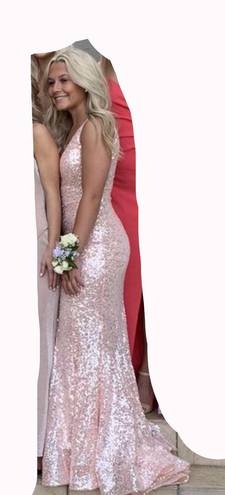 Jovani Light Pink Prom Dress