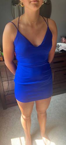 Windsor Royal Blue Homecoming Dress - $17 (50% Off Retail) New With Tags -  From Jocelyn