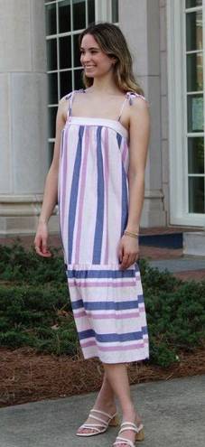 Bebop Purple/Pink Striped Sundress