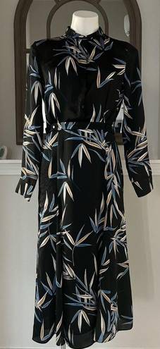 Equipment  Printed Long Sleeve Dress, Size 4, Retail $495