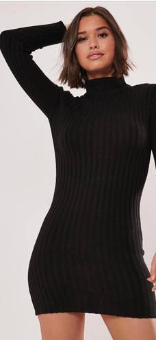 Missguided Knitted Sweater Dress 