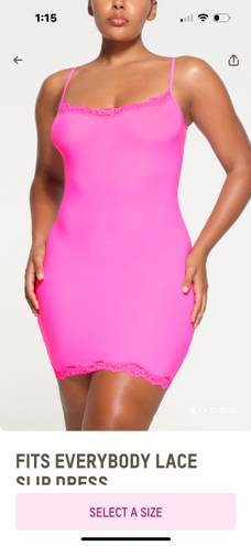 SKIMS pink  dress