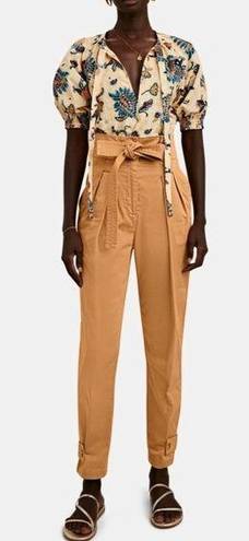 ALC Frank NEW A.L.C. Karey Tie-Waist Pants in Brown