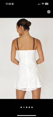 Selfie Leslie Mini White Dress
