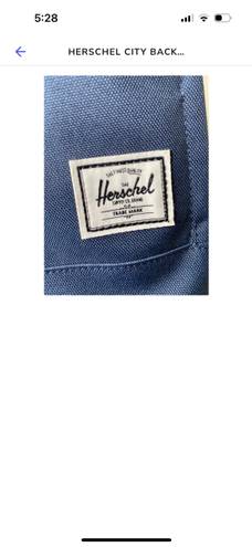 Herschel Supply Company Herschel City Backpack  Mid Volume 14L Lap Top Bag NEW